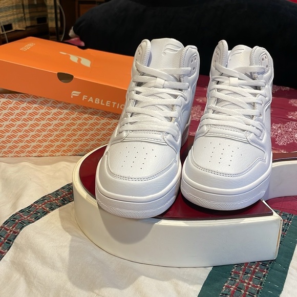 White high top sneakers - Picture 8 of 13